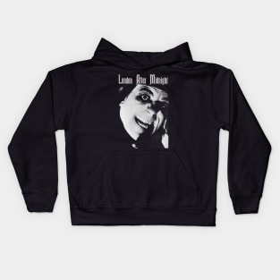 London After Midnight - Silent and Pre-Code Horror - Lon Chaney - Vampire Kids Hoodie